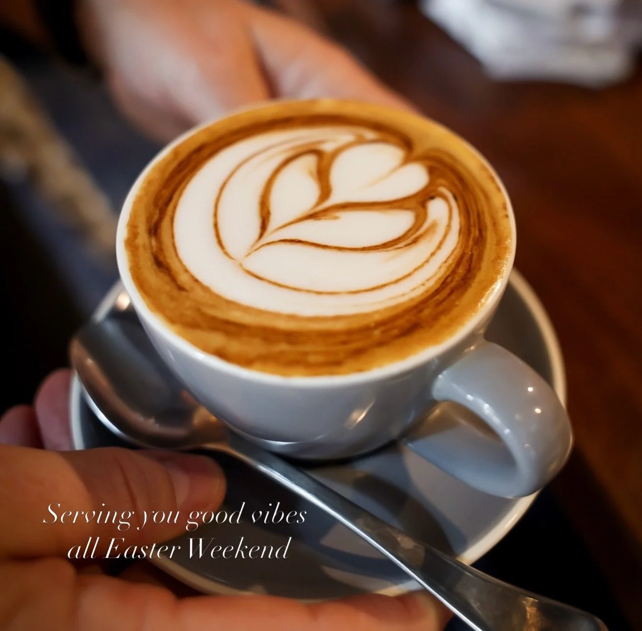 Keeping you caffeinated Easter weekend! Laneway is open all long weekend 7:30-2:30 🐣 ☕️ 🖤