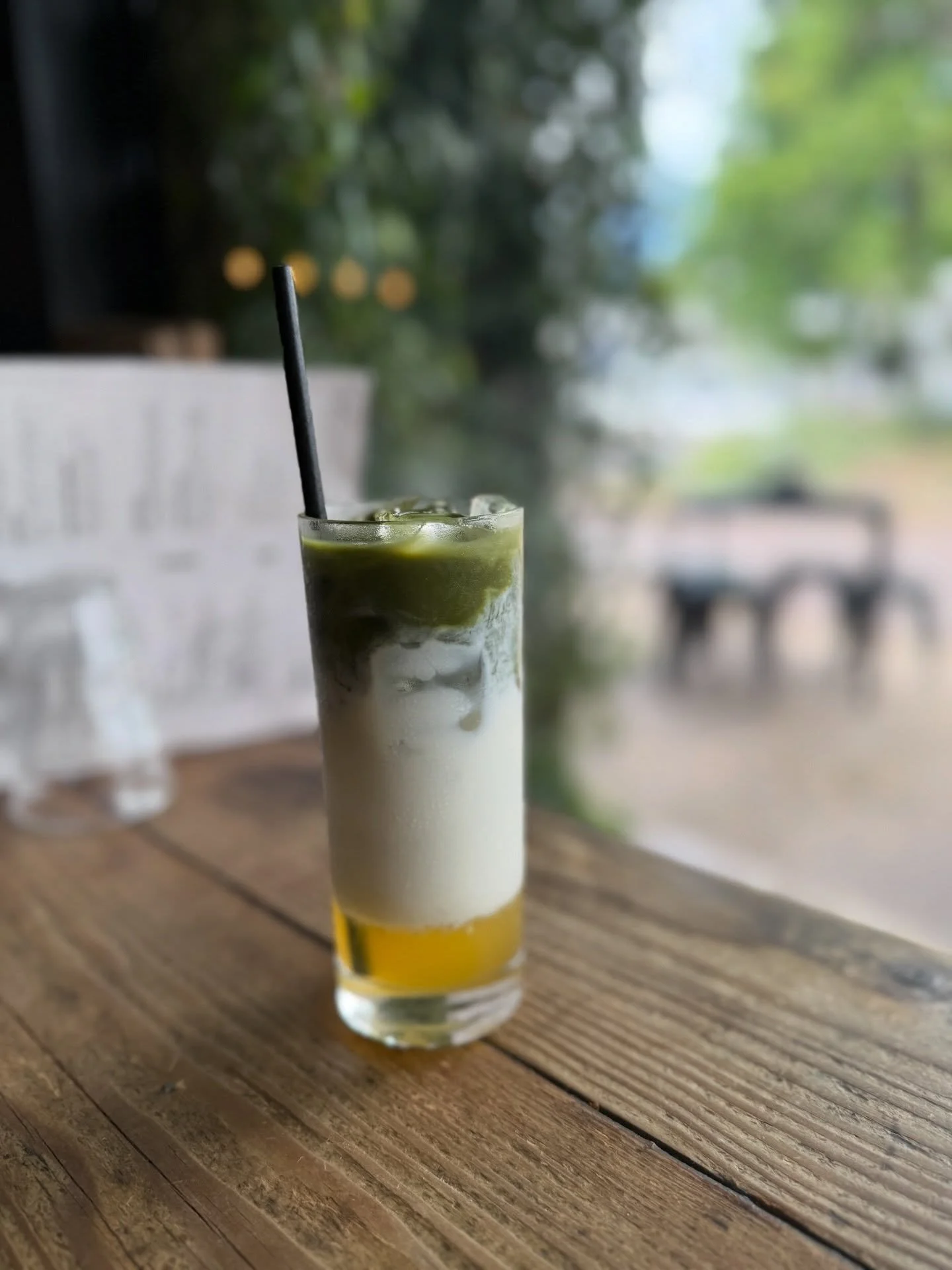 Matcha of the month, Matcha Orange Citrus 🍊 
Zesty orange hits first, then smooth matcha rolls in to finish it off just right. Refreshing, balanced, and dangerously easy to love.

Come try the newest obsession ✨ 🖤