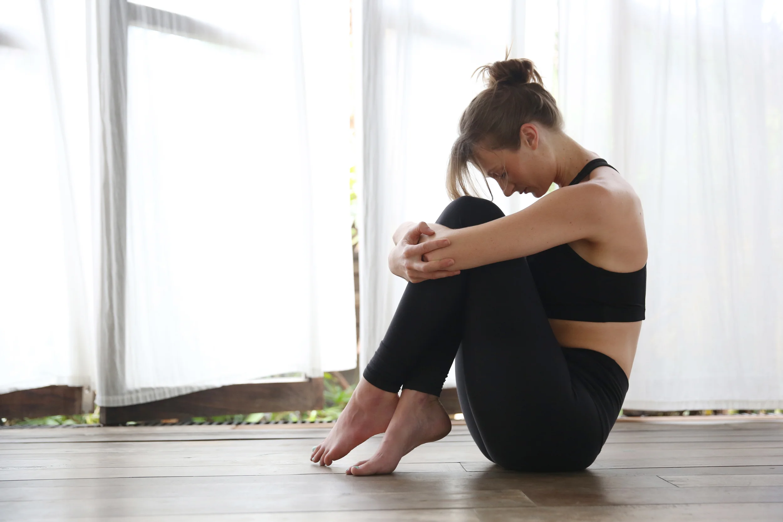 Get going on your own- run, do a home practise, move stretch, breath and meditate whatever you can! Photo by Paola Marchant taken at Samadi Bali.
