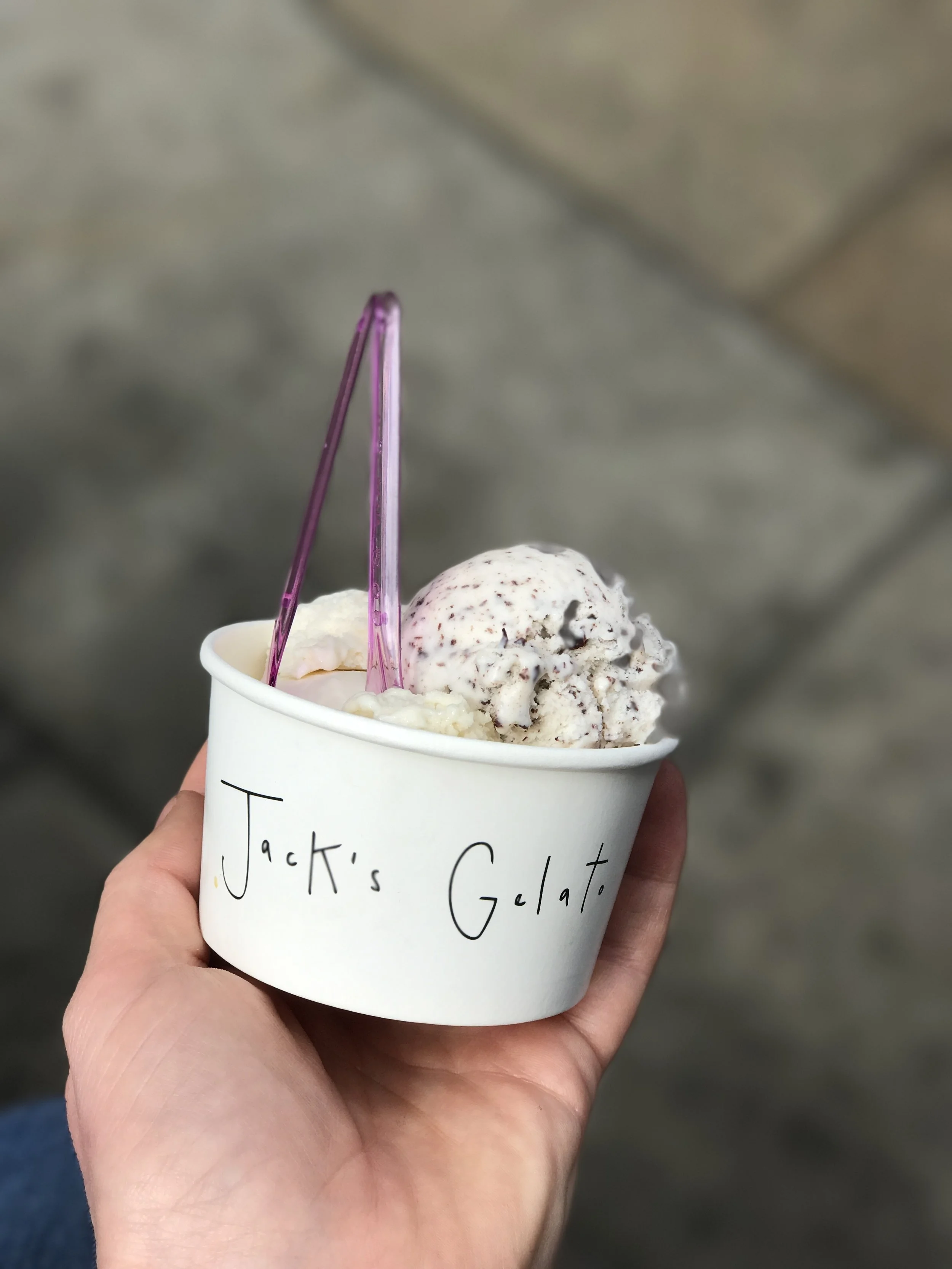 Thanks Laura for this picture. Two spoons - sadly it wasn't me she was sharing with.