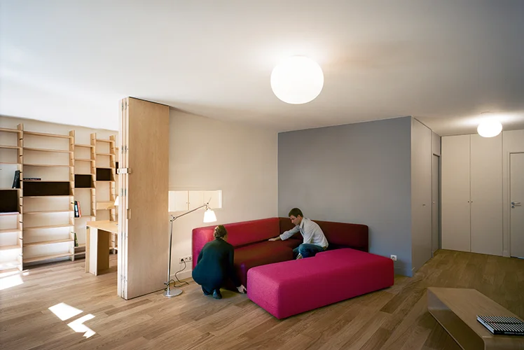 2011 Objet de l’étude Réhabilitation d'appartement Localisation Les Lilas Maîtrise d’ouvrag e Privée Maîtrise d’œuvre LDRP architecture et design Photographe Patrick Tourneboeuf / Tendance Floue Type de mission Mission complète Année du bâti existant 1990 Surfaces 75 m² Montant des travaux non communiqué
