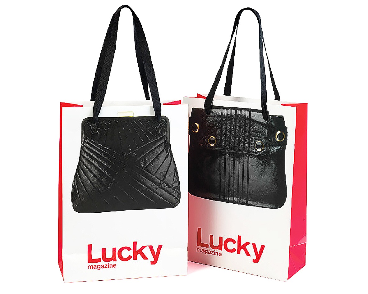 Lucky Magazine Event Shopping Bags