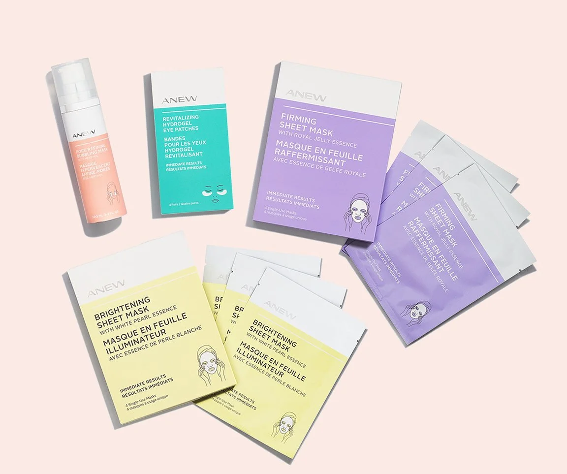 Avon Anew Skincare Mask Collection