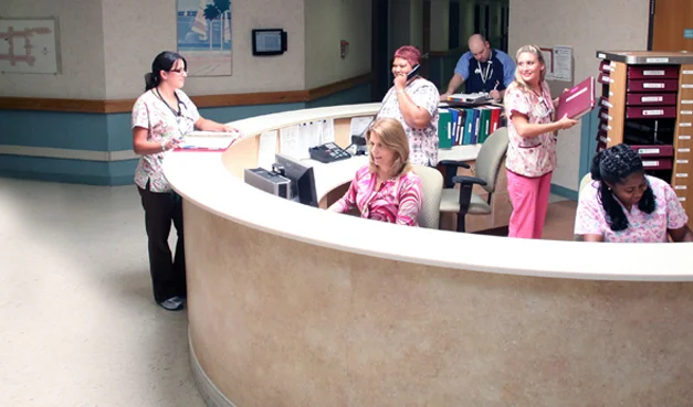 Nursing home? Hospital wing? IDONTKNOWITALLJUSTBLENDSTOGETHER