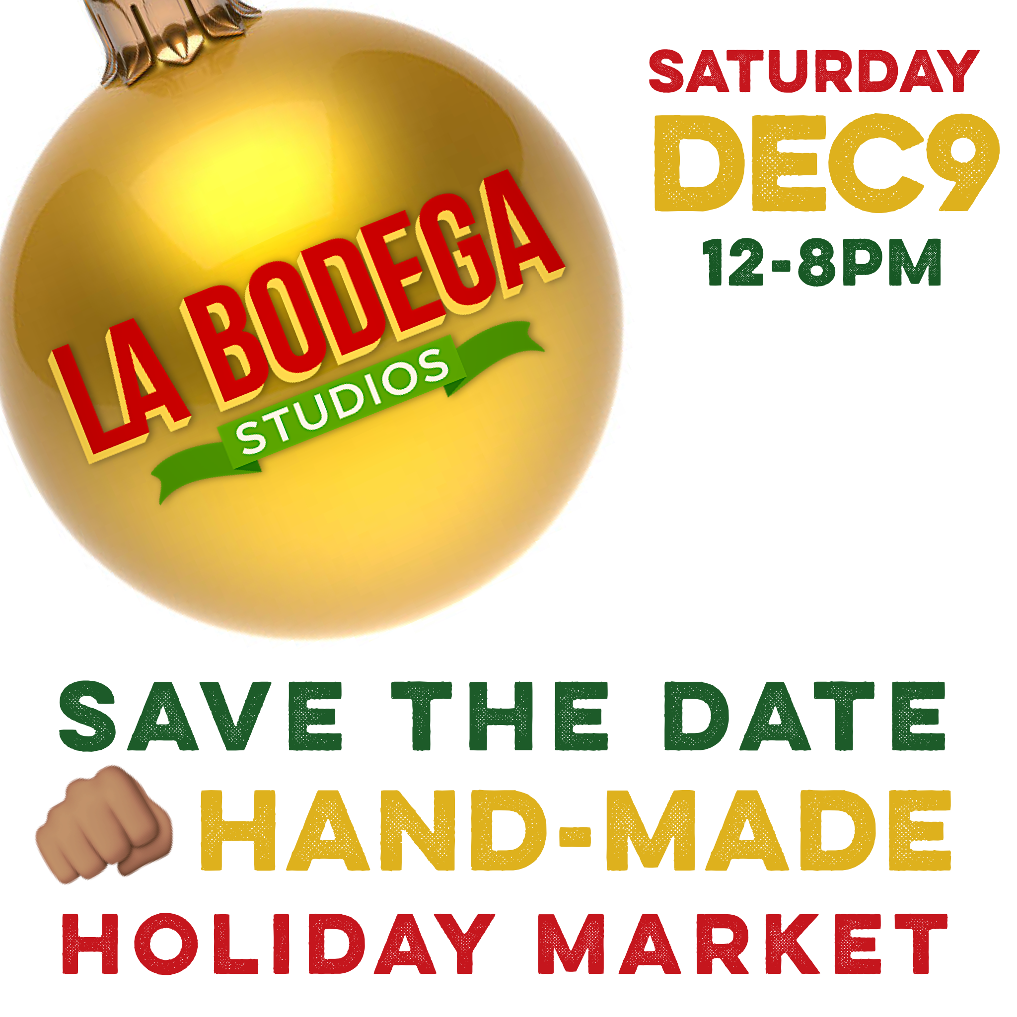 Hand Made | Holiday Market and Art Show
