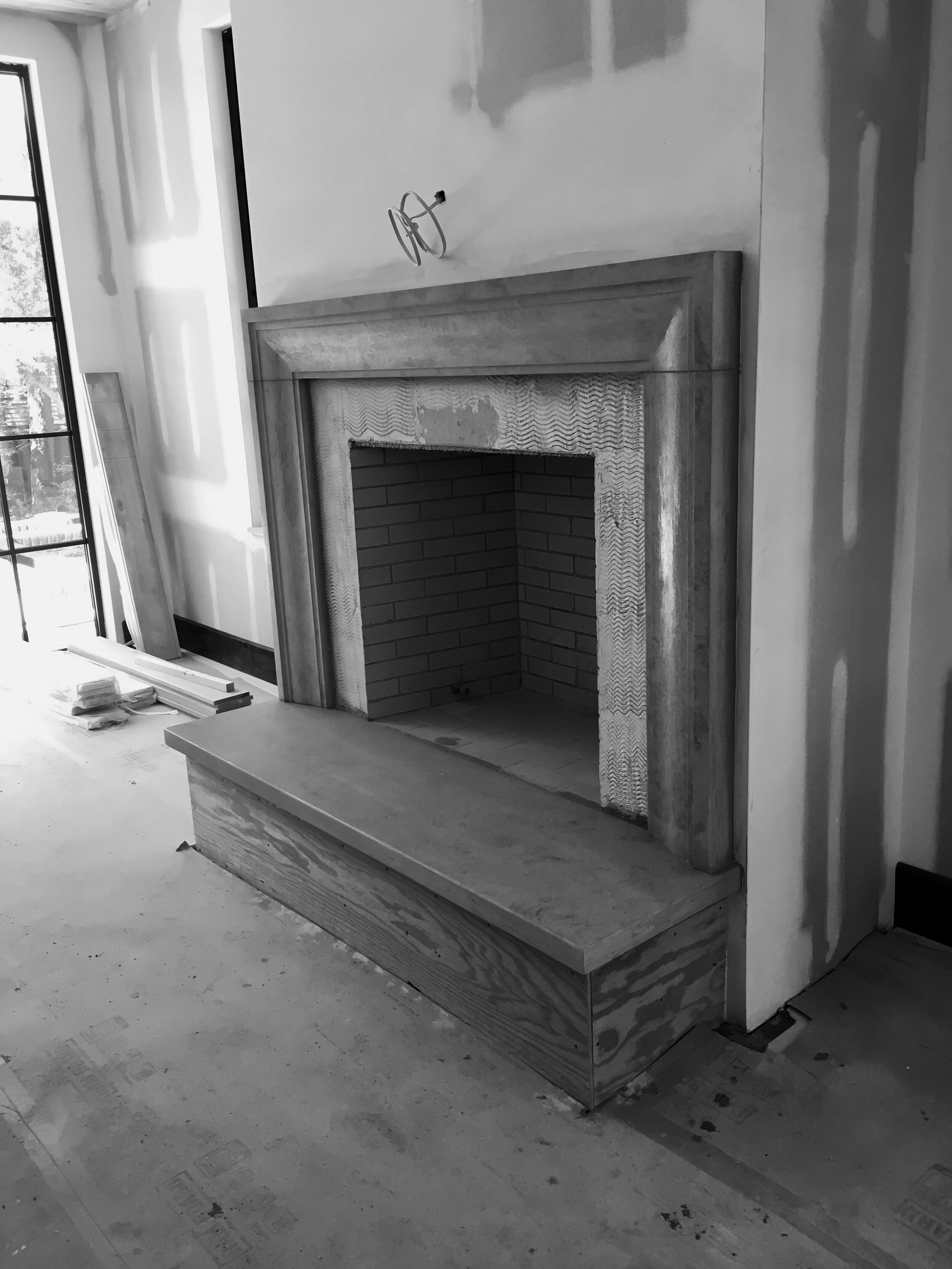 Picture Frame Mantel