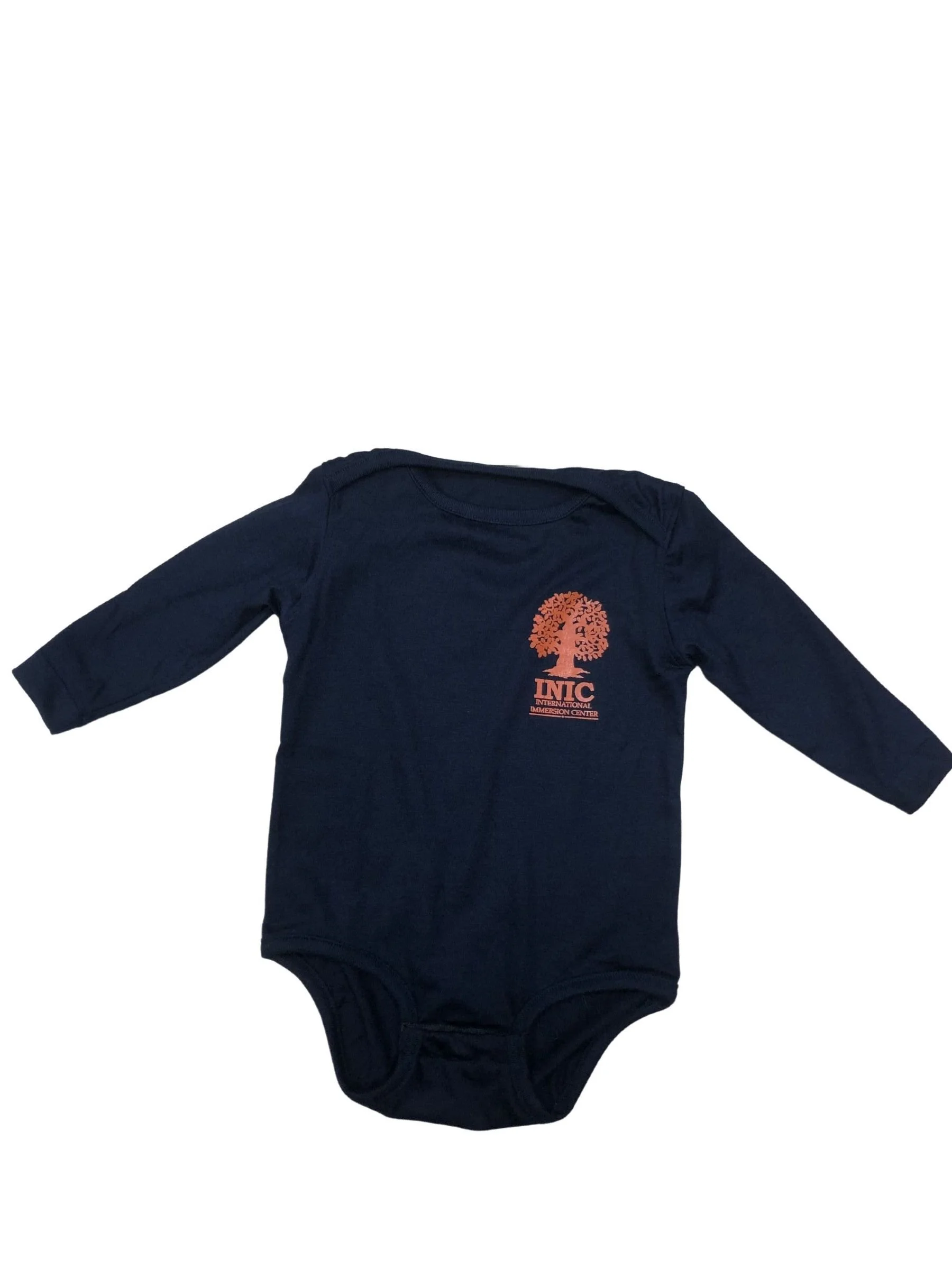 Student Long Sleeve Onesie (Navy)
