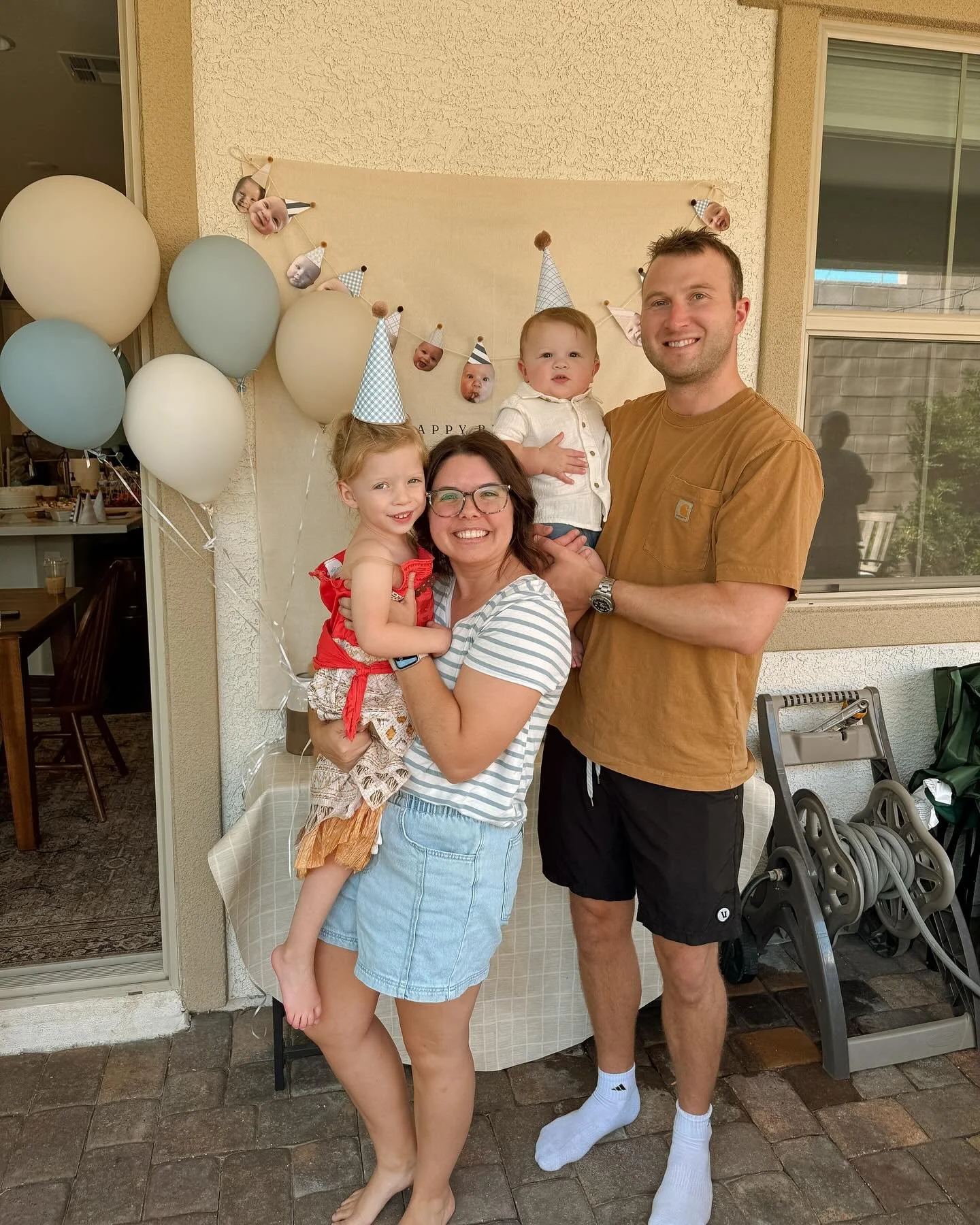 I blinked and our baby is one 🥹 I&rsquo;m a day late posting, but happy first birthday to our sweet baby bear! Will, you bring so much joy and sunshine to our family! We love you so much baby boy! 🧸🩵

Thank you to all the friends and family who ce