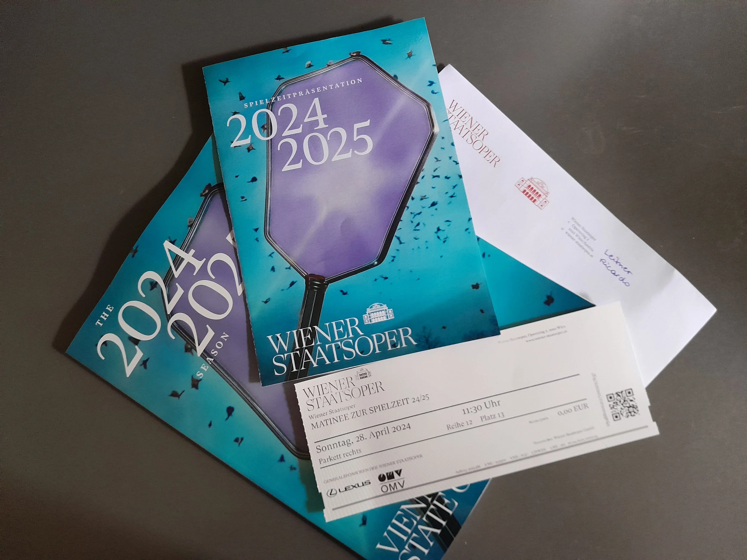 Vienna State Opera (Wiener Staatsoper) – the 2024/25 Season's Presentation, April 28th, 2024.