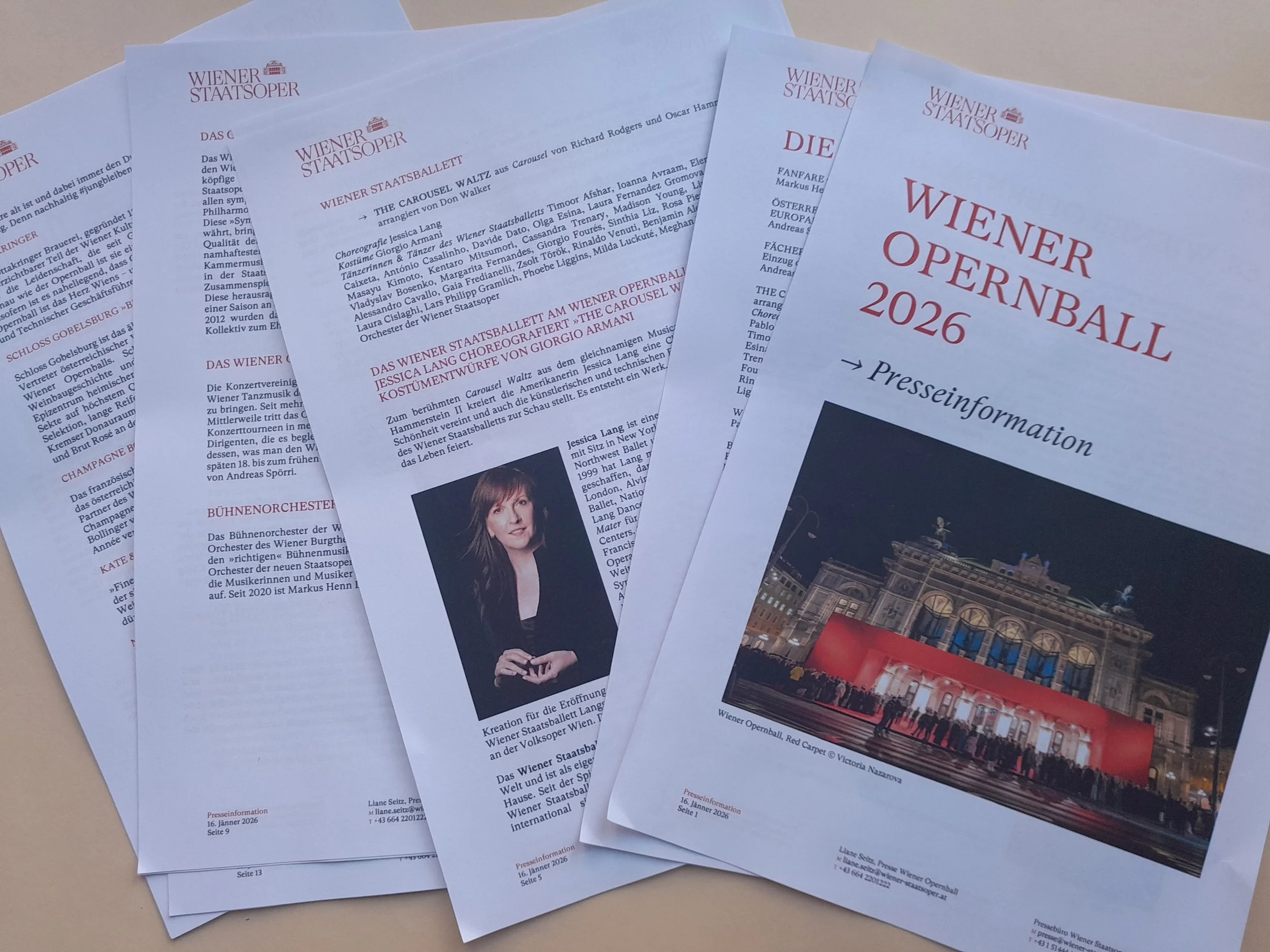  Vienna Opera Ball Press Conference: January 16th, 2026