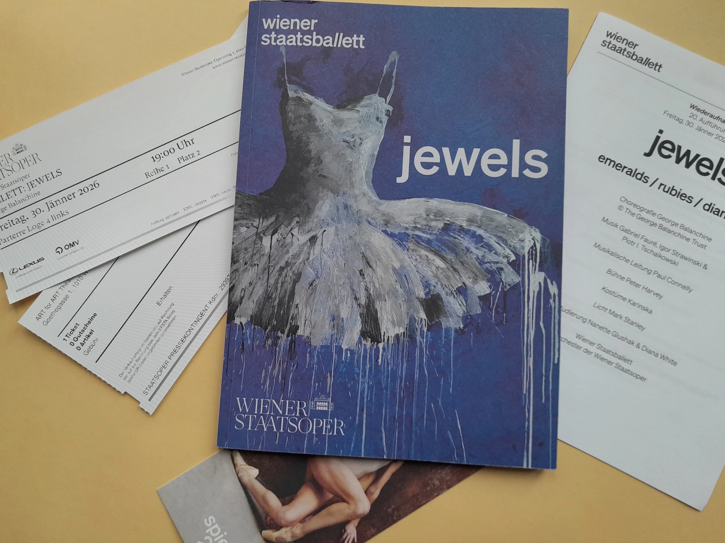„Jewels“, revisited: Vienna State Ballet (Wiener Staasballett), January 30th, 2026.
