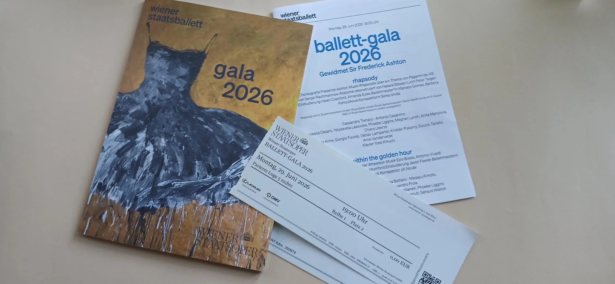The End of a wonderful Season: Ballett-Gala, Vienna State Ballet (Wiener Staatsballett), June 29th, 2026