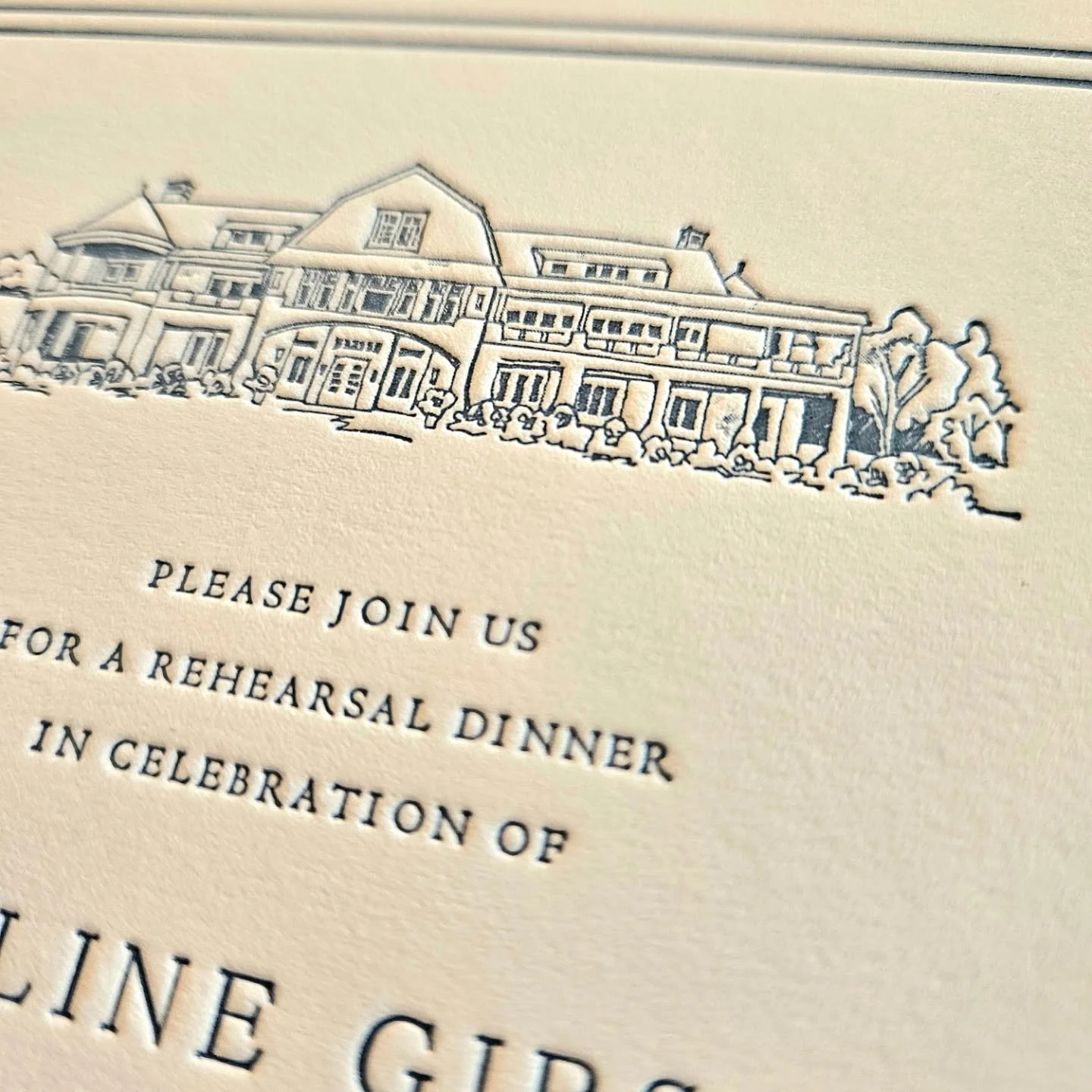 Venue pen drawing -----> letterpress magic. ✨️
@thepinkpolkadotcapecod created this piece as part of a stunning wedding invitation suite for delightful bride @cgschuhlen...
Classic, elegant design + sumptuous paper = timeless beauty.
.
.
#venue #v