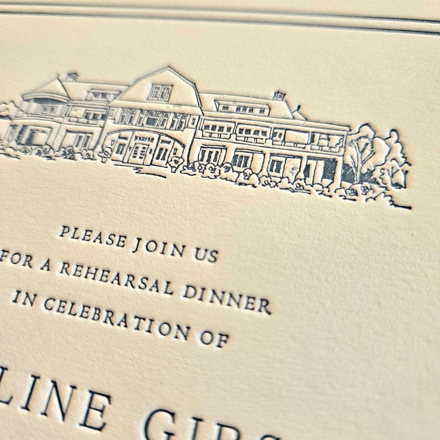 Venue pen drawing -----> letterpress magic. ✨️
@thepinkpolkadotcapecod created this piece as part of a stunning wedding invitation suite for delightful bride @cgschuhlen...
Classic, elegant design + sumptuous paper = timeless beauty.
.
.
#venue #v