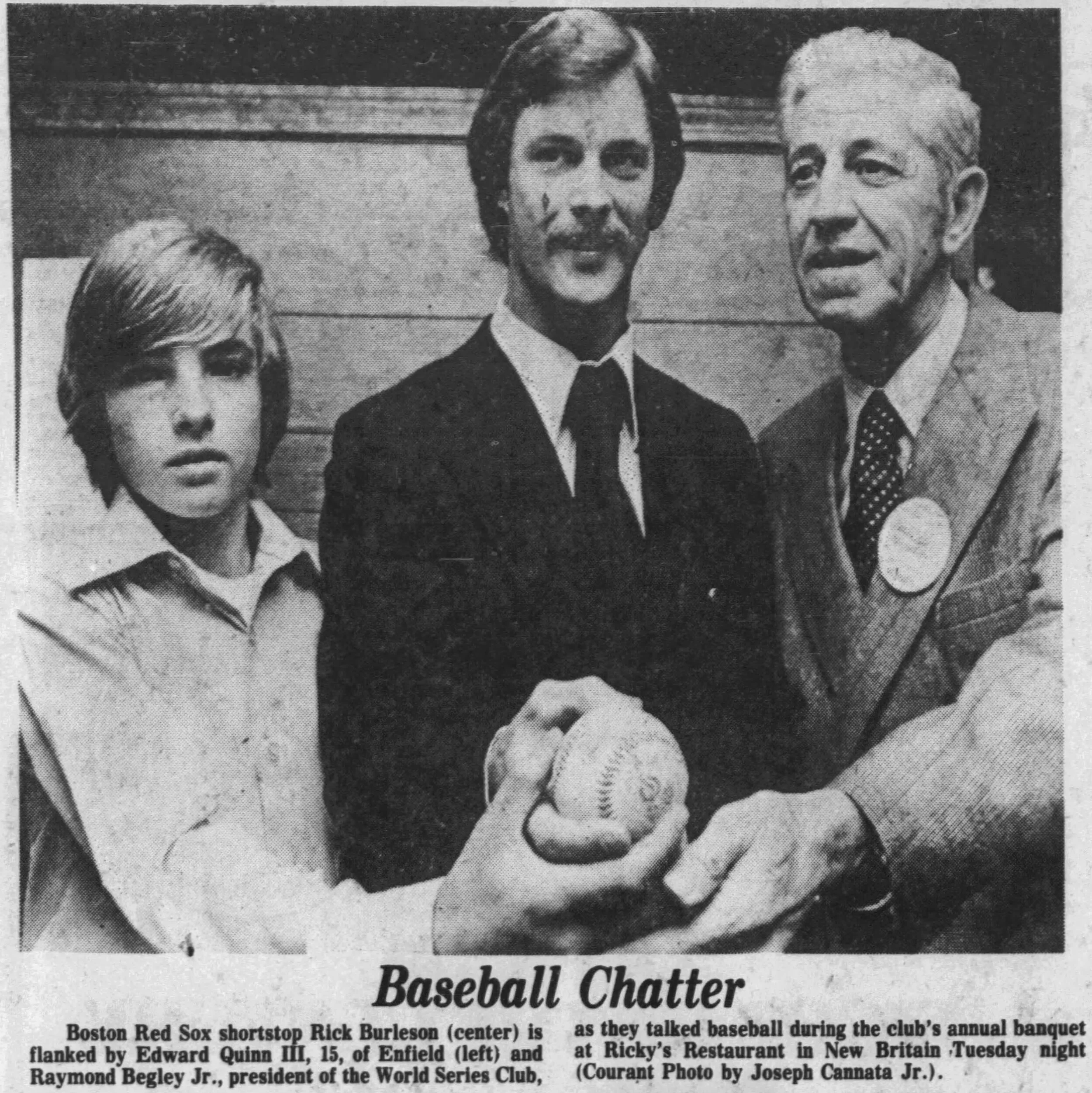 Rick Burleson and Dwight Evans