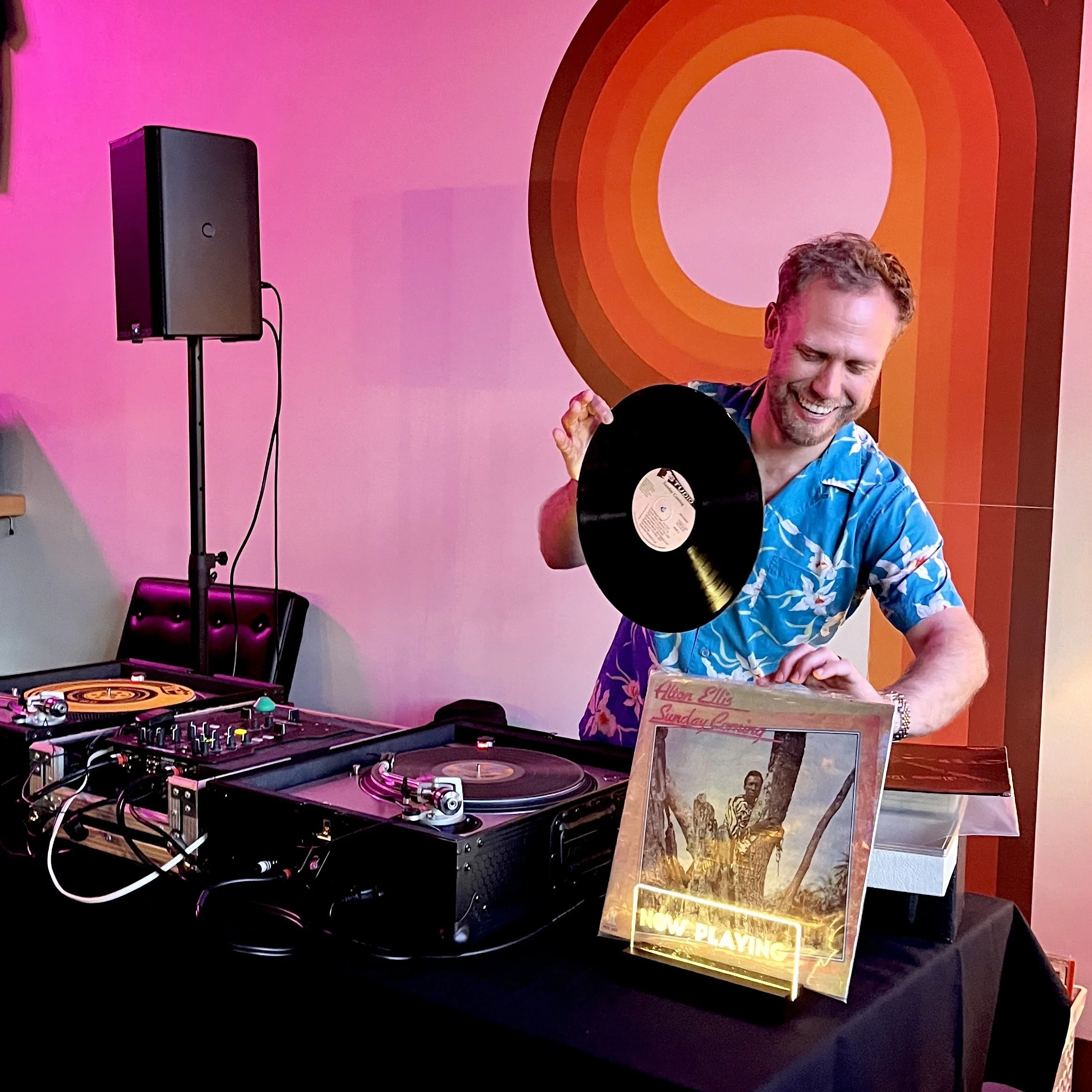 Old School Funk and Soul Music Pop-Up 