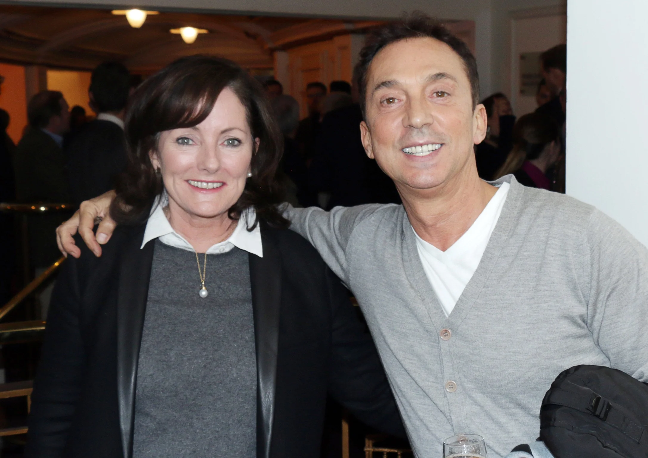 Jacquie Storey with Bruno Tonioli