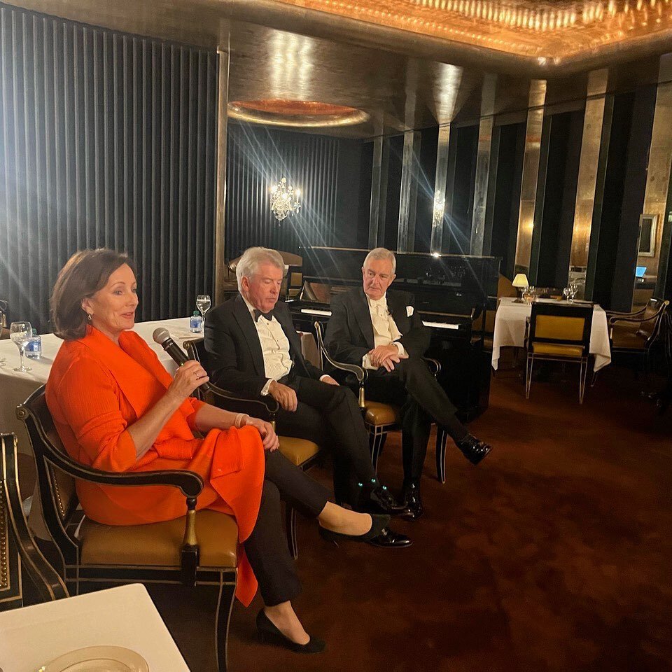 Harry &amp; I had a wonderful week in New York with @englishnationalopera building long lasting relationships with our American friends.

We had the pleasure of being interviewed by Gerald Malone at @metopera club on Thursday to an engaged audience, 