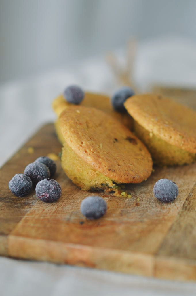 Magdalenas de arándanos (dieta cetogénica, low carb)