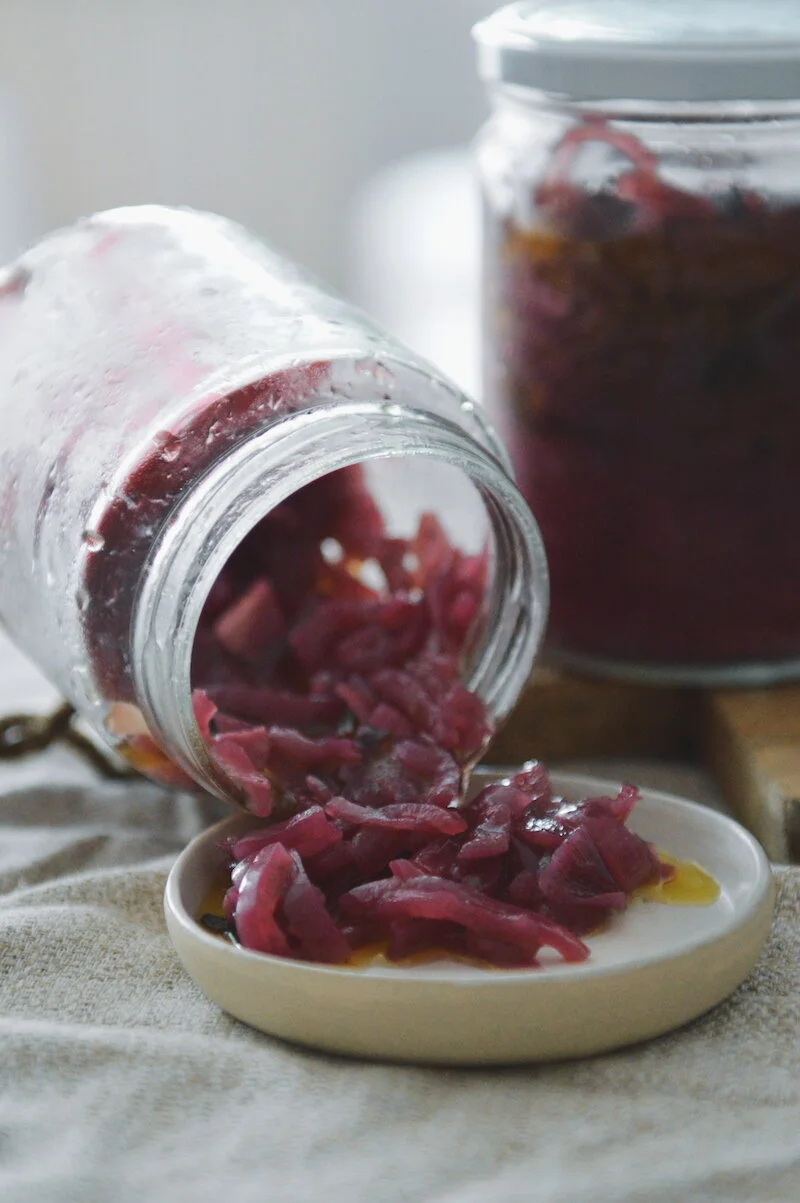 Cebolla morada escabechada — Ramón Zelada - coach de salud integral