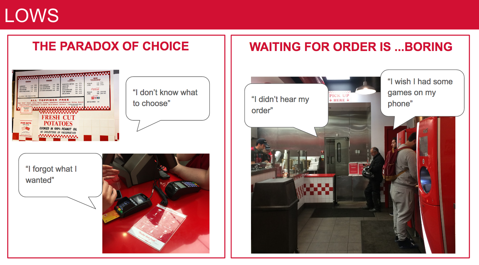 ...and what customers dislike.