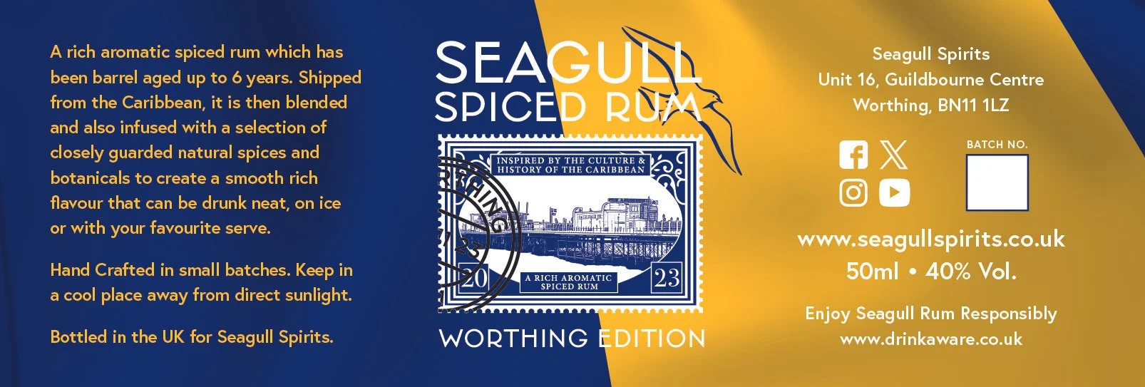 Seagull Rum_Minature Label Worthing 2024.jpg