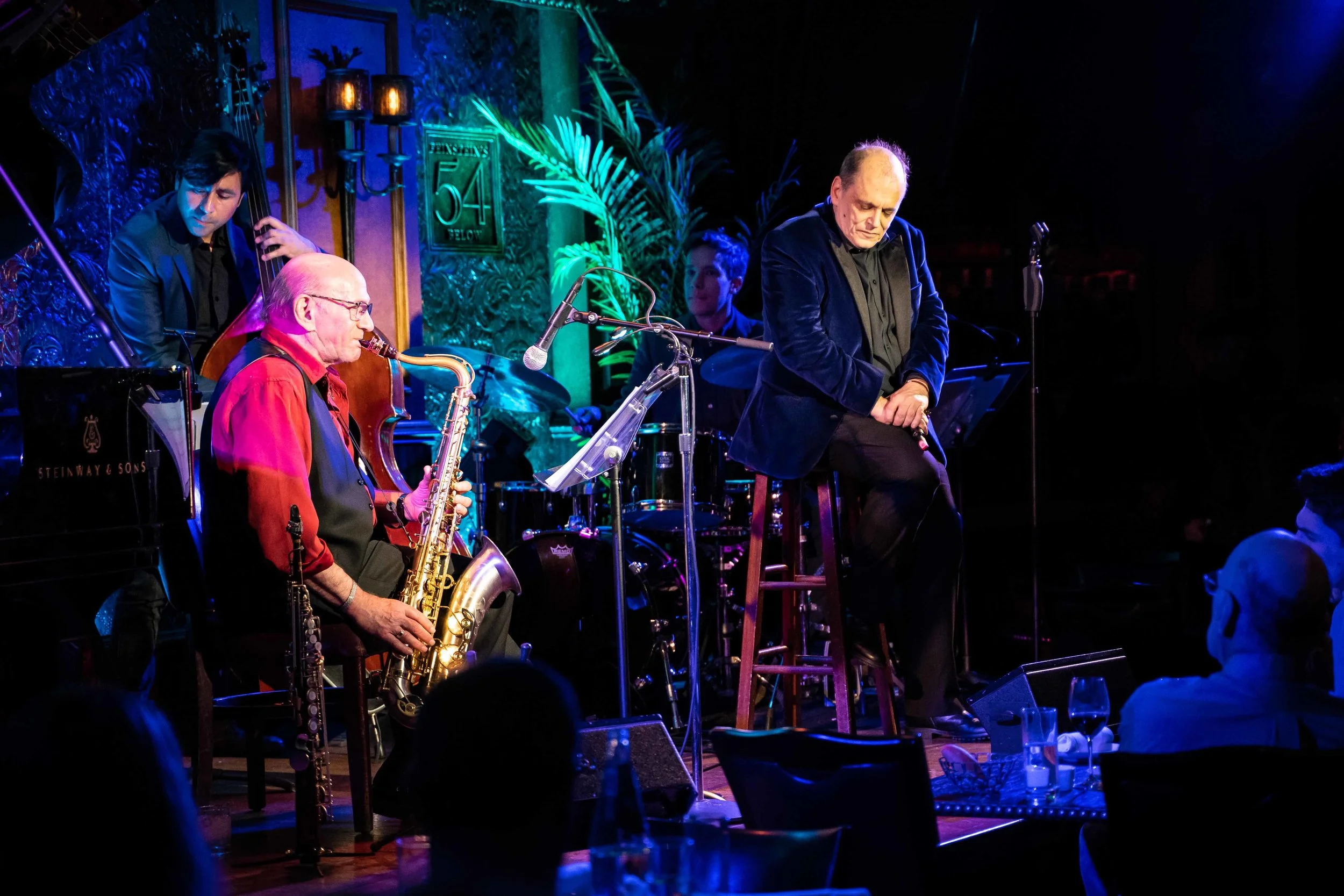 Dave Liebman and John Minnock at Feinstein's/54 Below