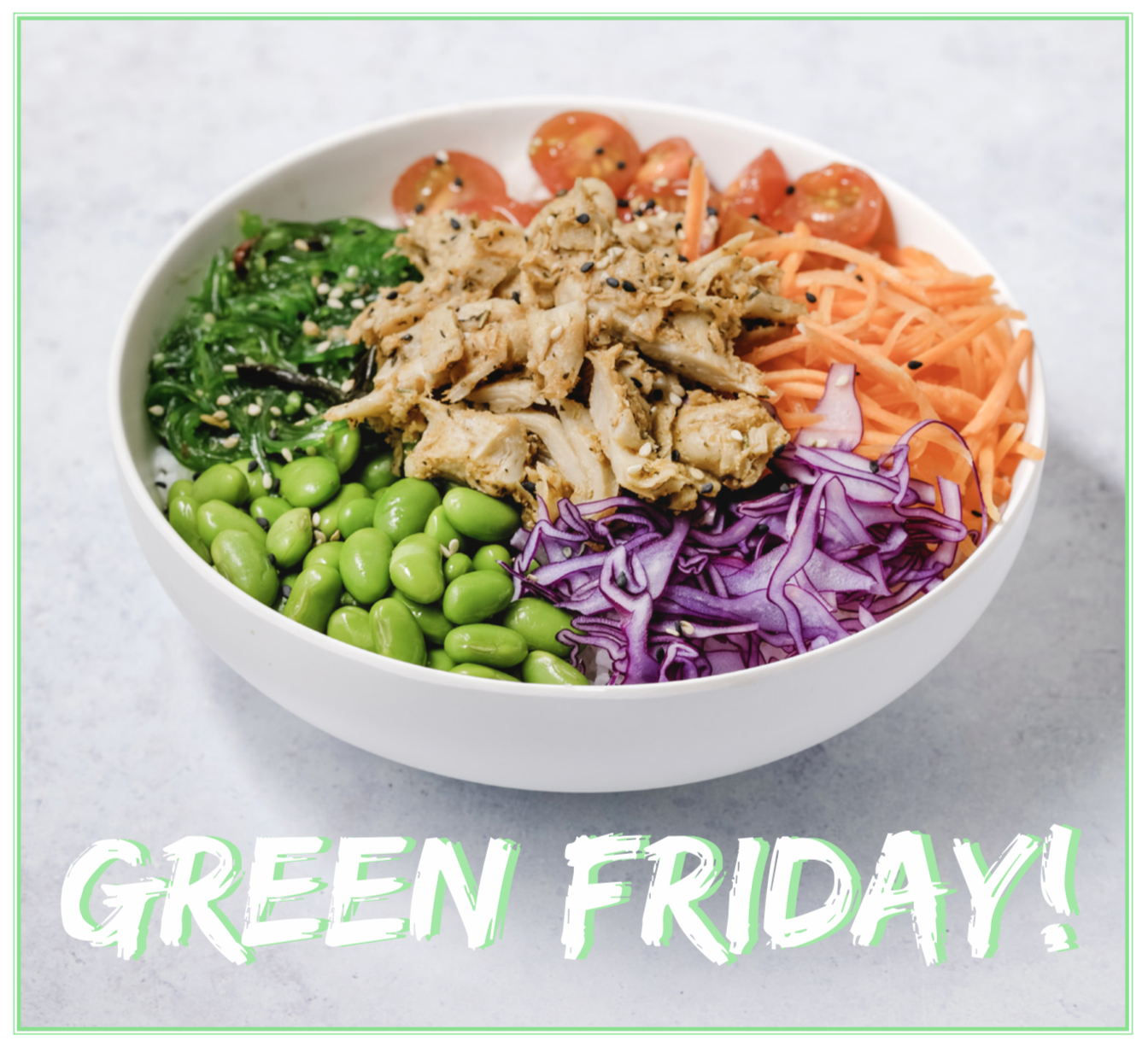 Green Friday - Aloha Poké Por Un Consumo Responsable 