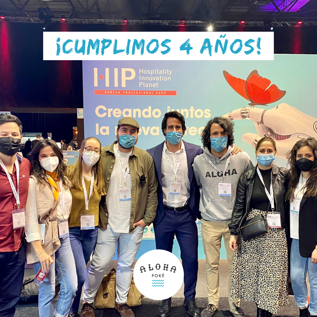 ¡ALOHA POKÉ CUMPLE 4 AÑOS!