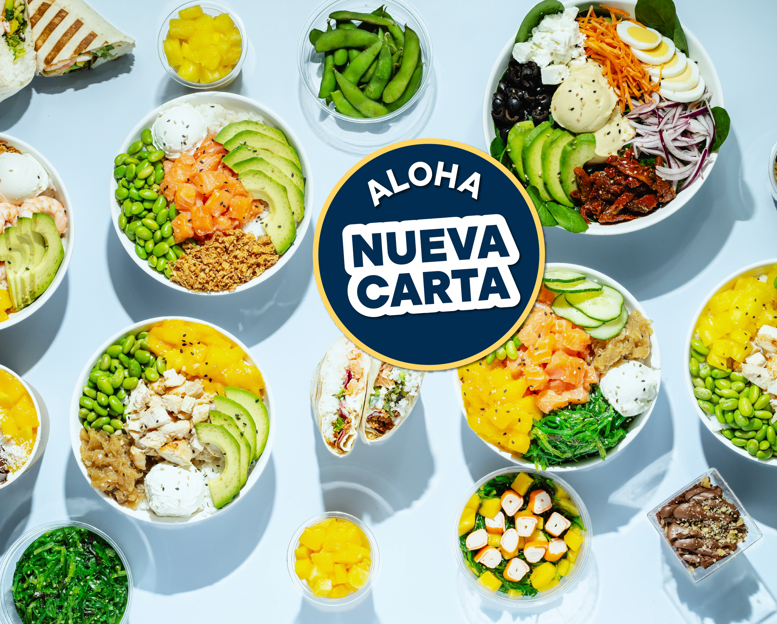 ✨🥗 ¡Descubre nuestros nuevos platos en ALOHA! 🌯🤩