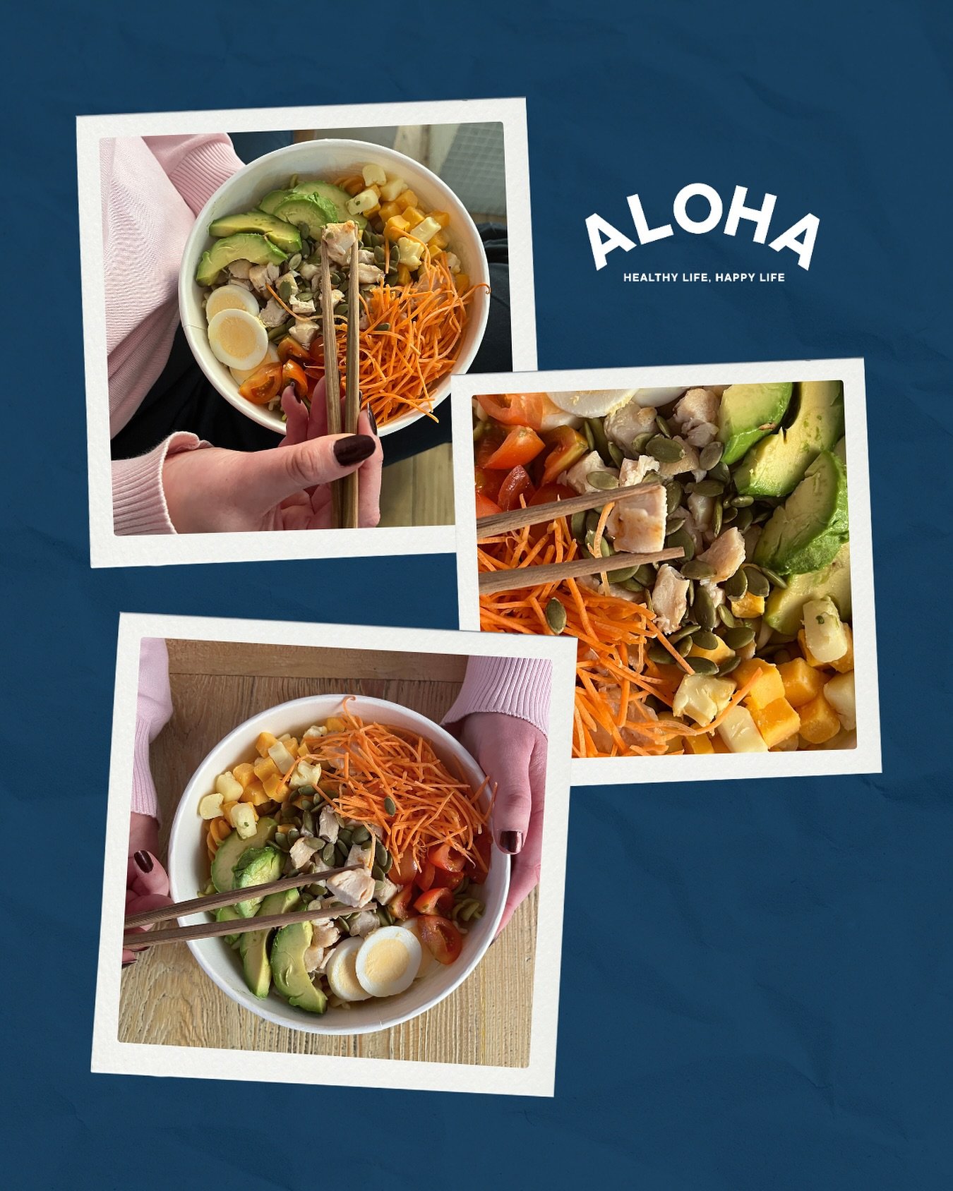 En ALOHA tambi&eacute;n tenemos ensaladas🥗 

Modelo: C&eacute;sar Palace😋