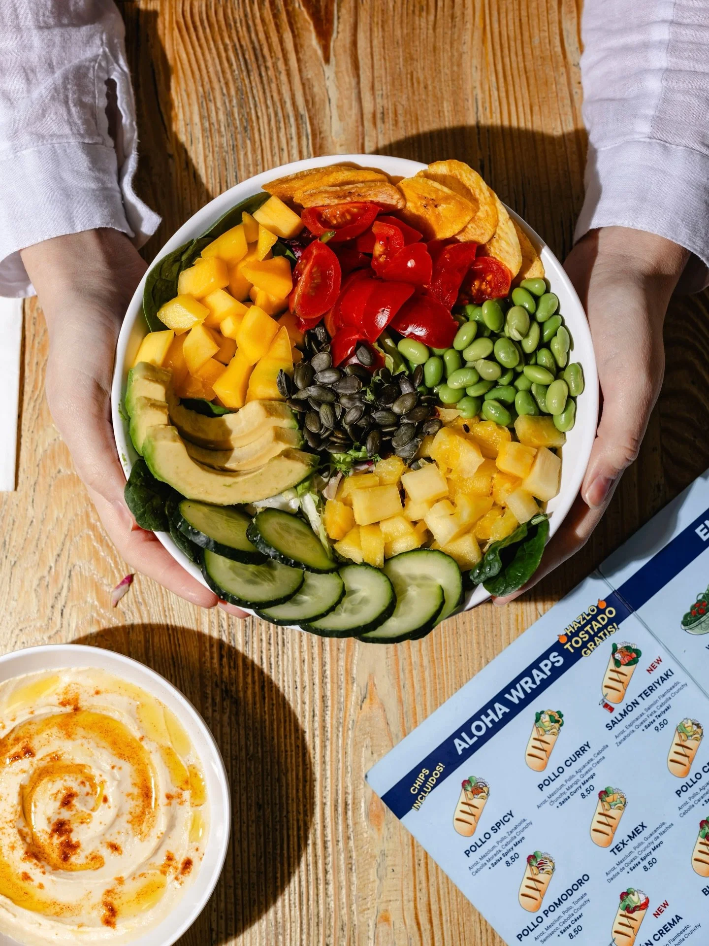 Hoy nos apetece ensalada😋

Modelo: Tropical Paradise🥗