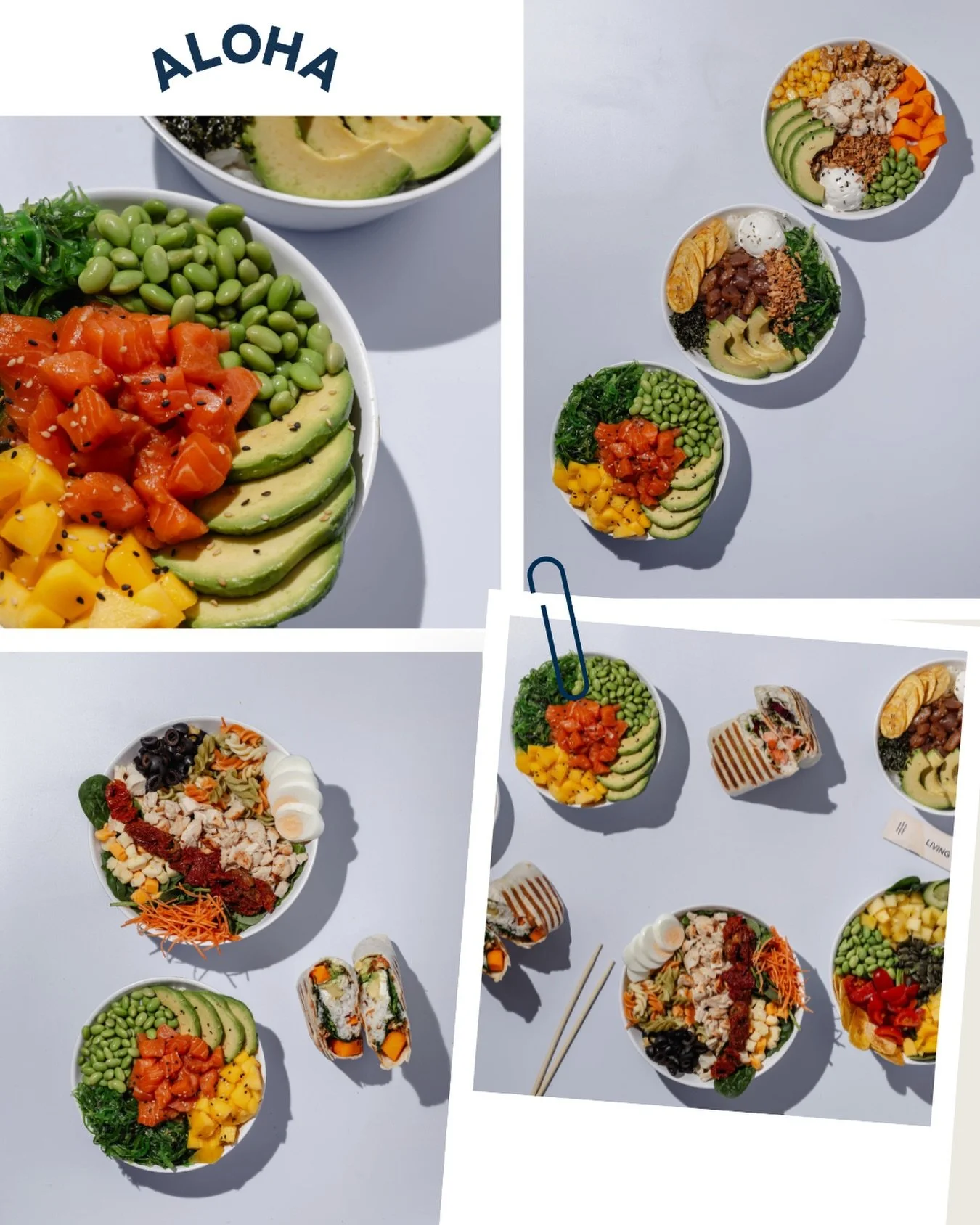 Ensaladas, wraps y pok&eacute;s, tienes para elegir😋