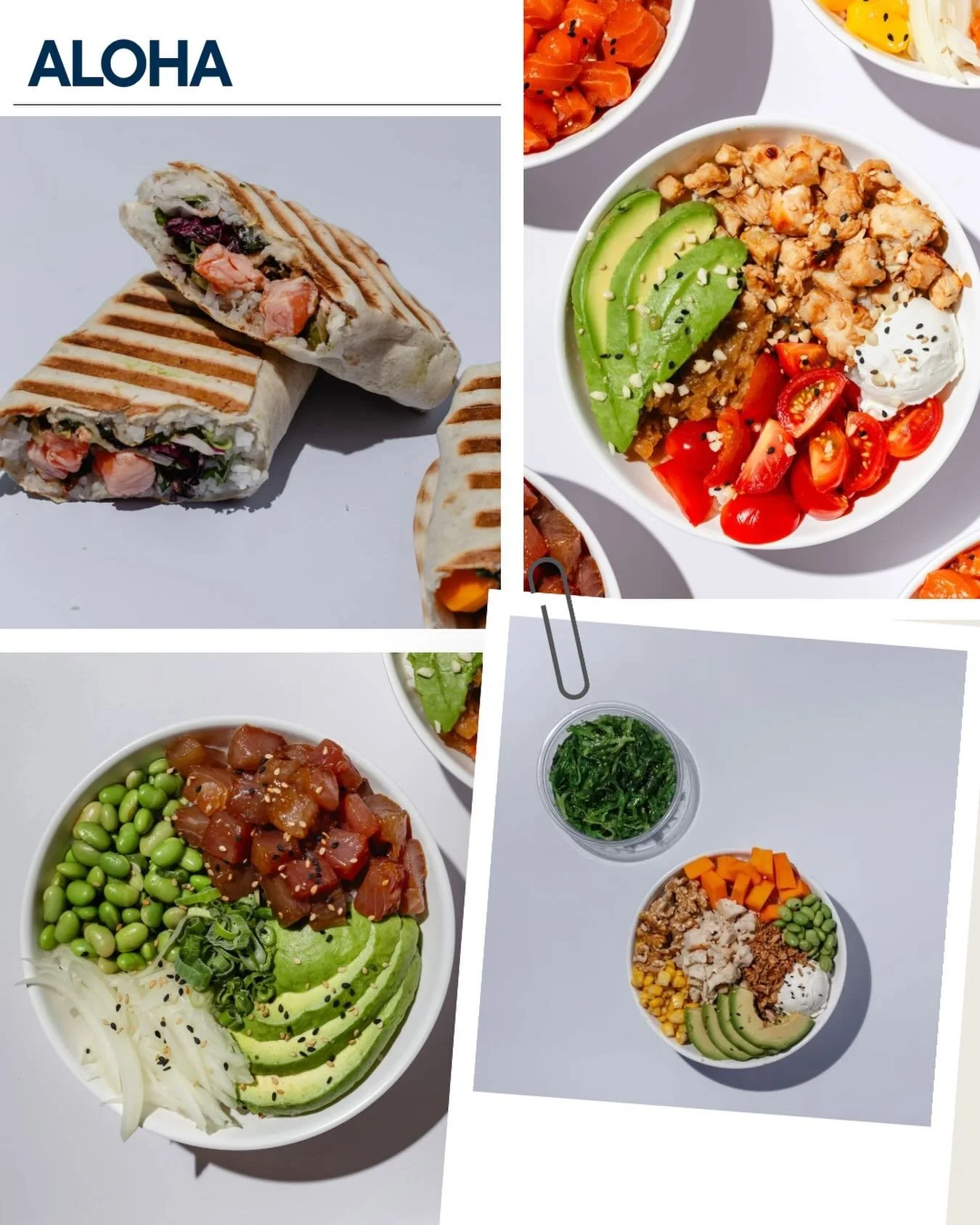 ALOHA al finde 🥗😊