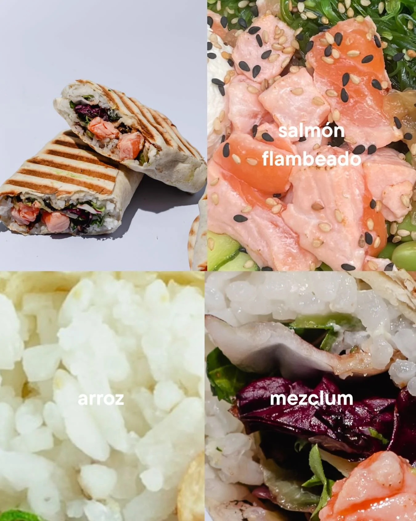 Qu&eacute; lleva uno de nuestros wraps 🌯💙