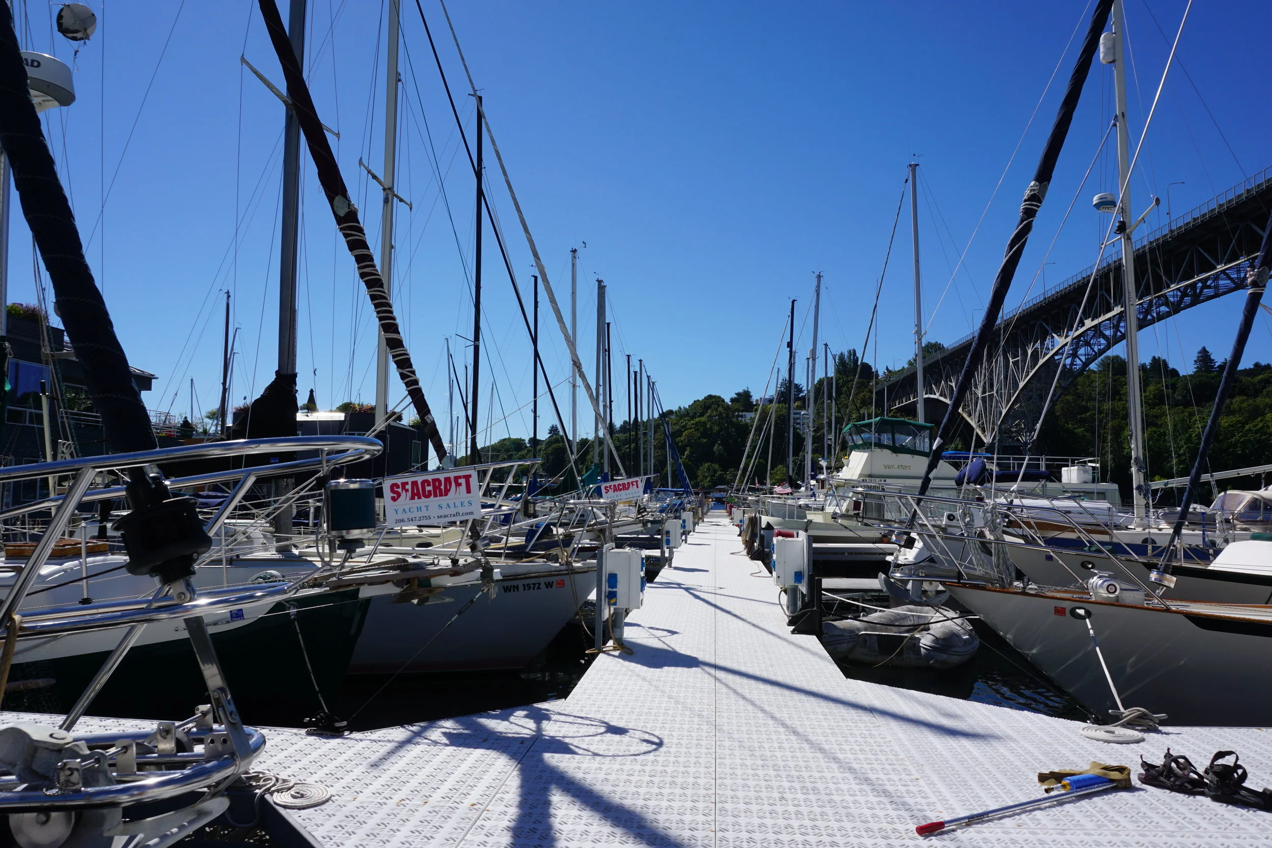 The dock