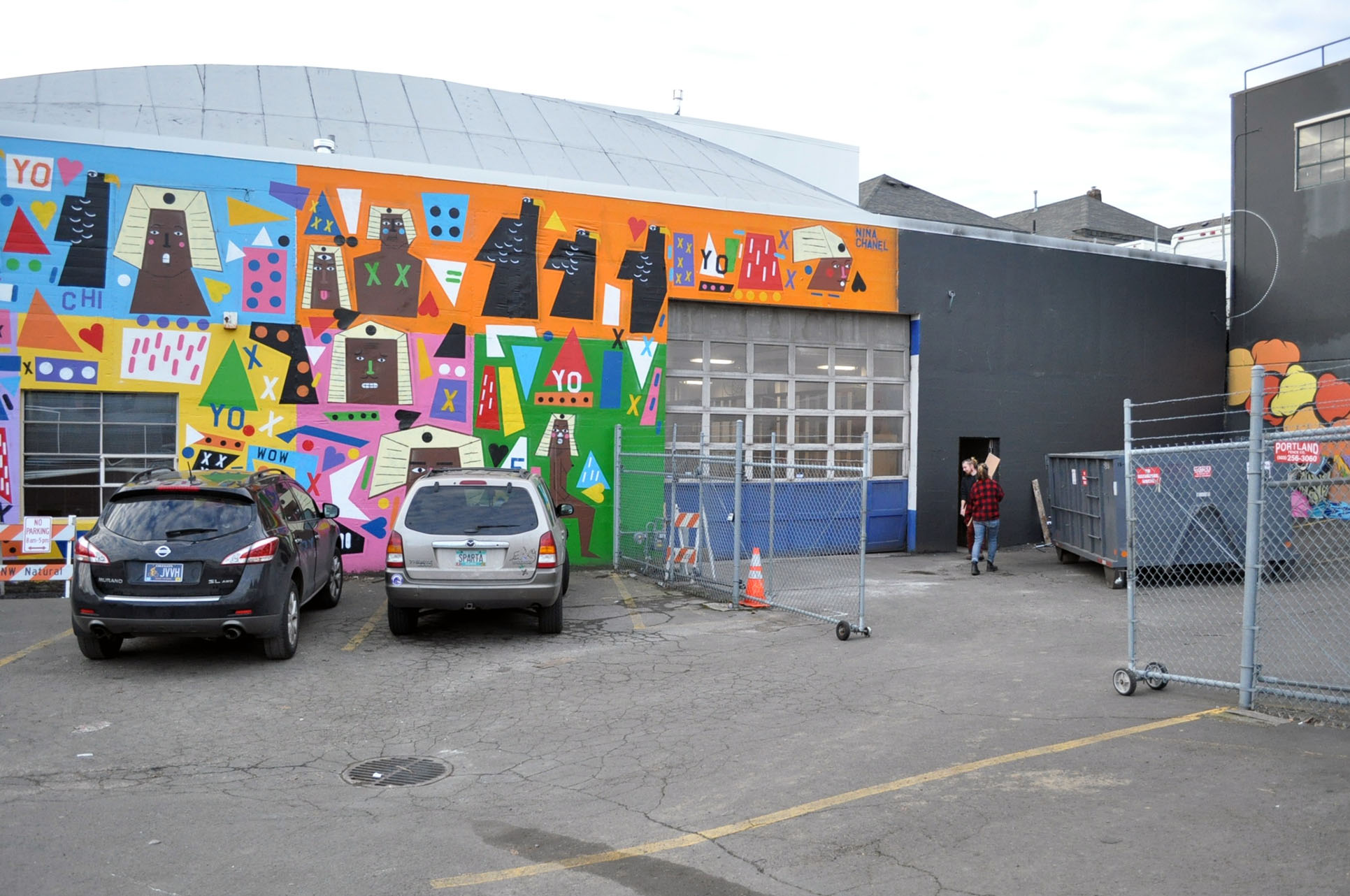 The outside of the Annex, located behind ADX Portland on the northeast corner of 10th Ave. and Stark St. in Southeast Portland.