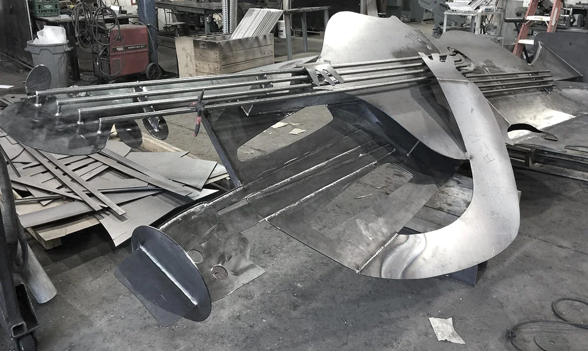 'Trio' fabrication