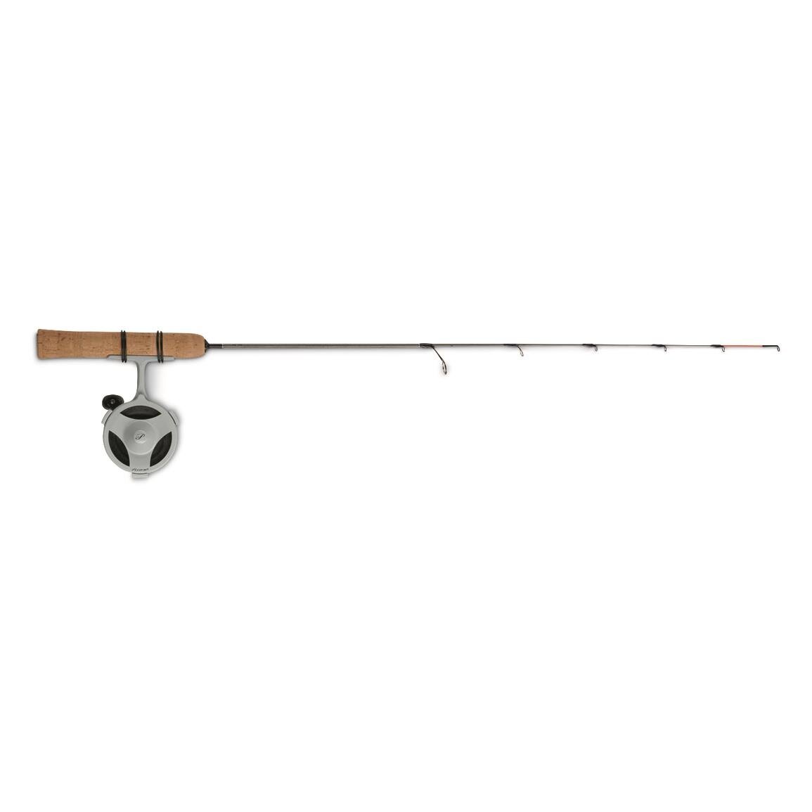 Pflueger Trion Inline Ice Fishing Rod and Reel Combo — Fowler's 