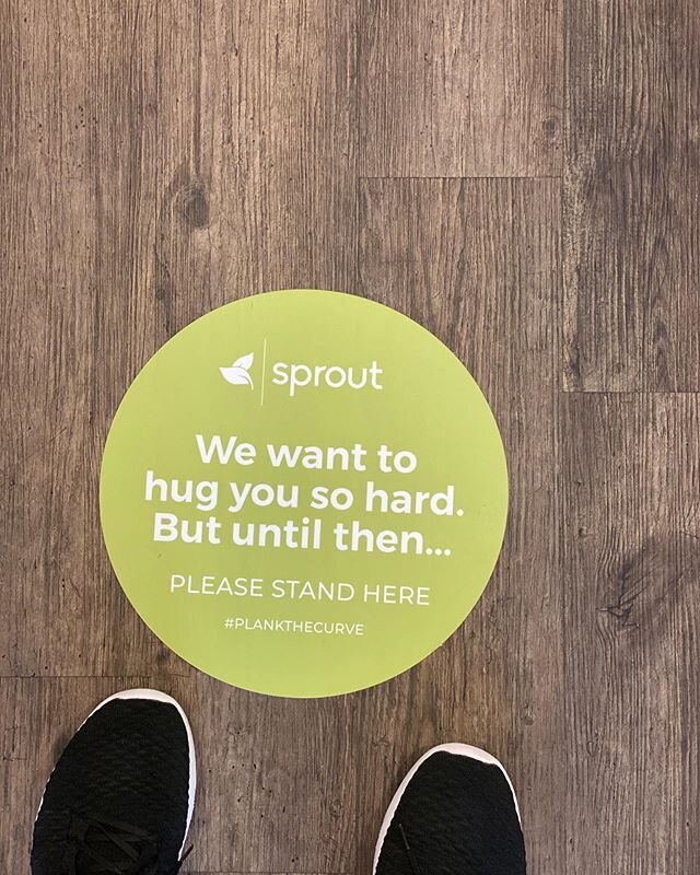 Couldn&rsquo;t agree with you more! Shout out to @sproutcatering on their first day back! Stop in for some healthy eats and tasty treats.❤️#localbusiness #yqrlocalbusiness