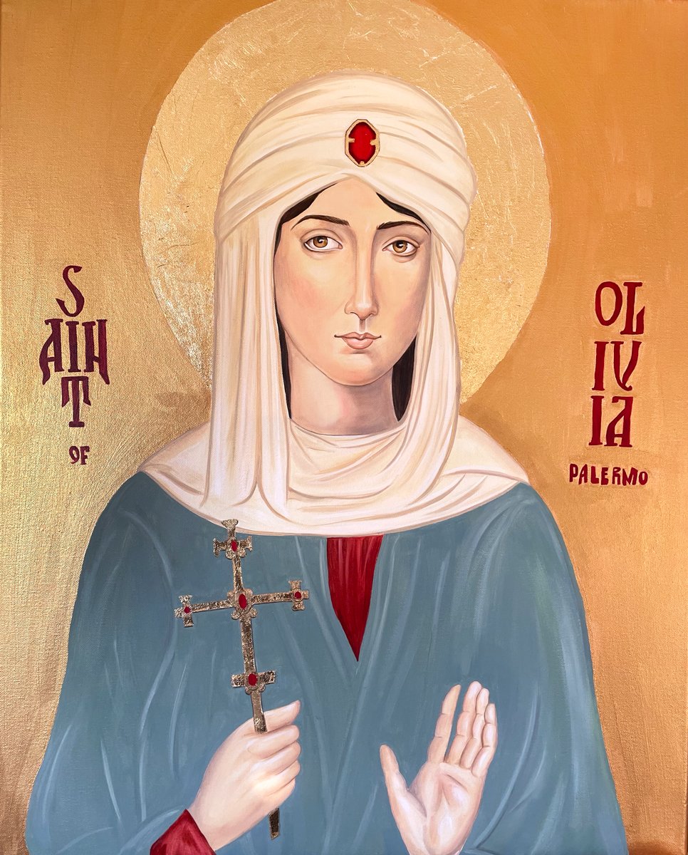 St. Olivia of Palermo — Amy the Artist