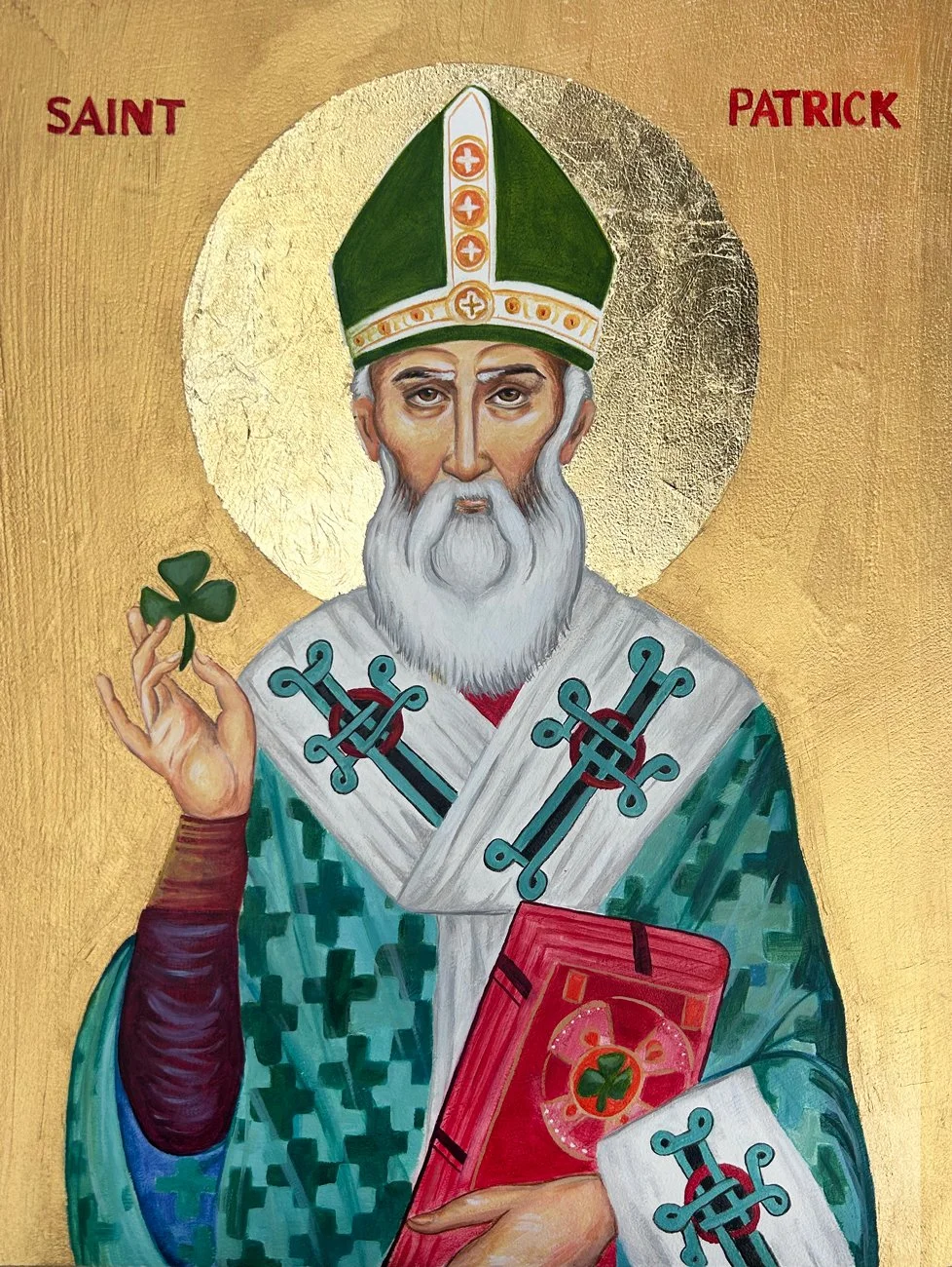 "Saint Patrick, Enlightener of Ireland" Art Print