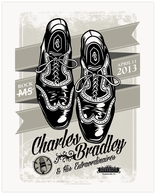 Charles Bradley & His Extraordinaires Screen Printed Poster