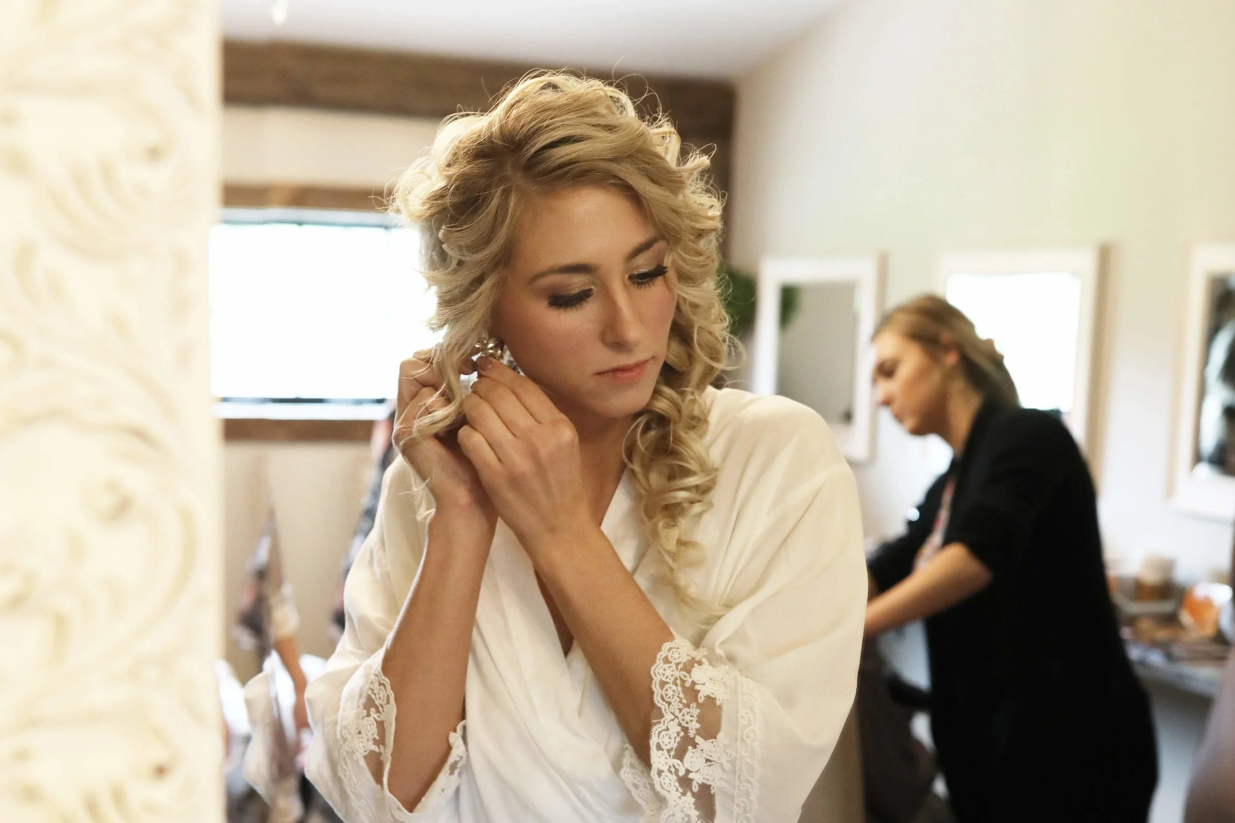 The beautiful bride, Stephanie!