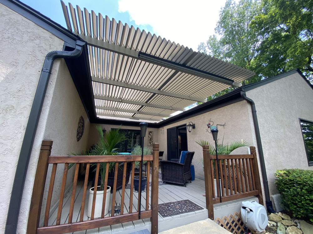 Solara Aristocrat Solara Aristocrat, Canvas Patio Awnings Dayton Ohio