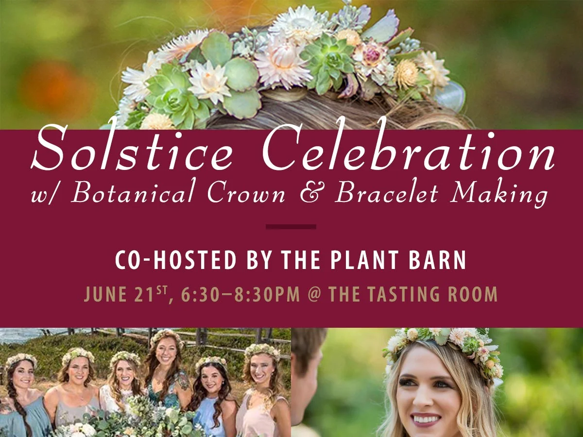 Solstice Celebration Event—June 21st, 6:30-8:30pm