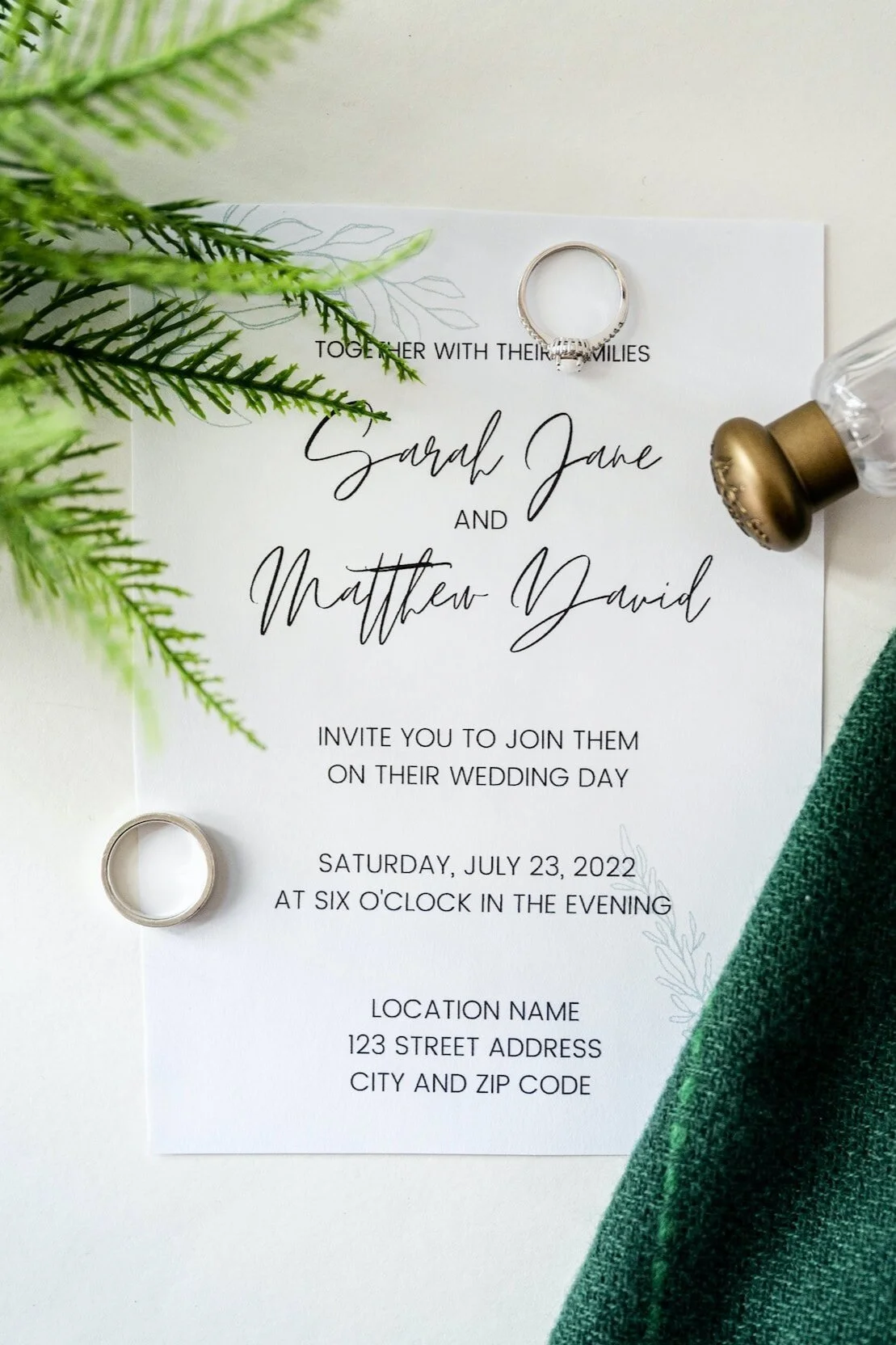 Digital Wedding Invitations