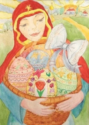 Mother Mary Tears of Joy