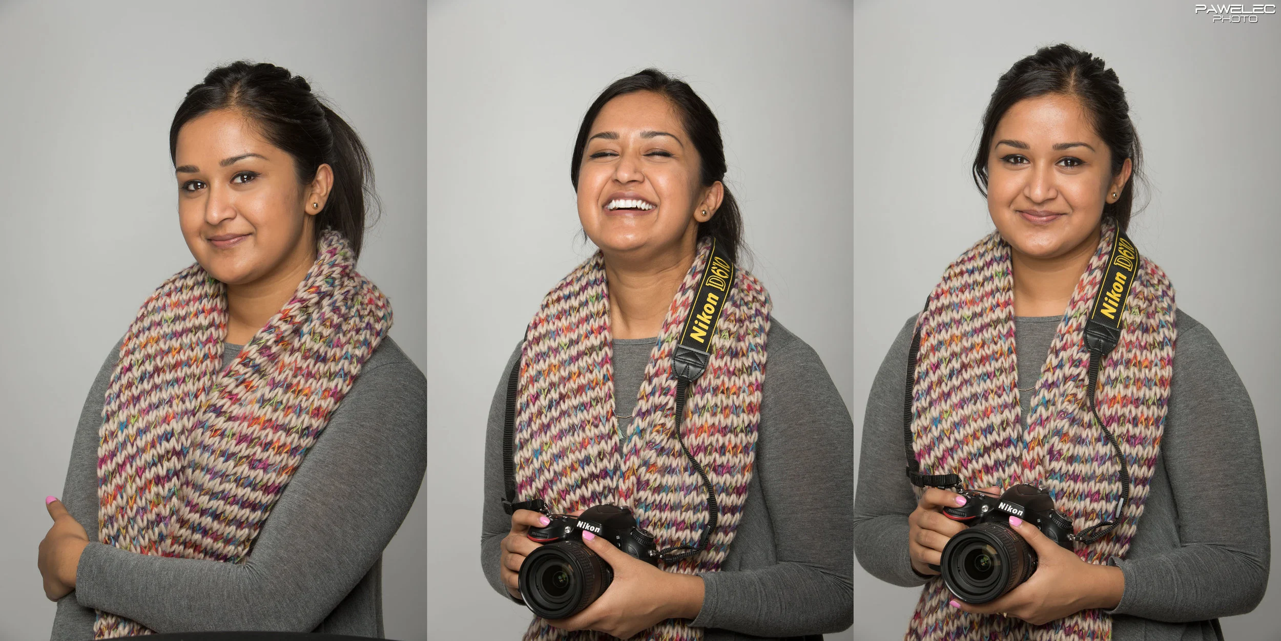 My new intern-assistant named Ria and yes I know, she shoots with a Nikon... eeew!