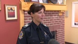 Regina Police Insp. Lorilee Davies says anecdotally, officers are seeing a decrease in calls concerning people who have received housing through Housing First. (CBC)